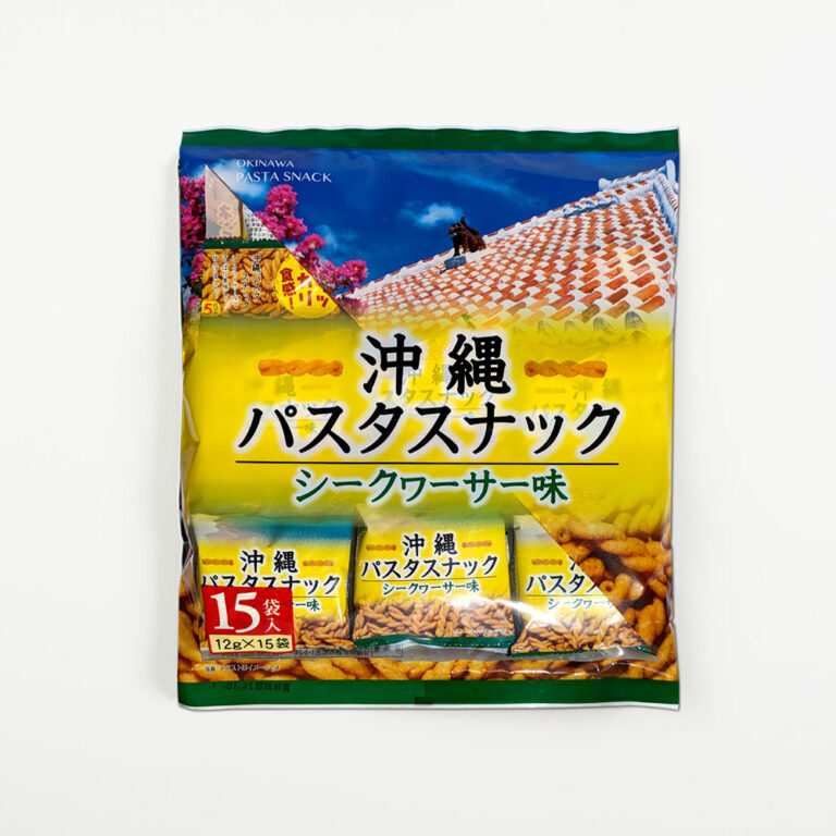 沖縄パスタスナック シークヮーサー味(12g×15袋)